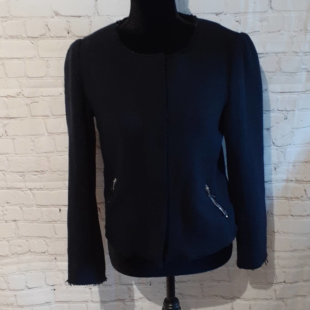 NWT GAP wool navy jacket, sz 4 $88.00